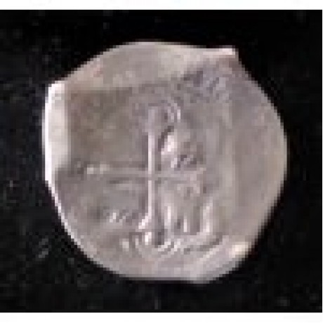Rare Mexican Silver Four Reale Coin dated 1658. SC27-1587