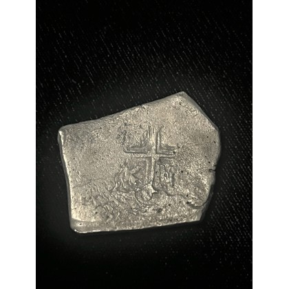 VERY RARE 1731 DATED EIGHT REALE FROM THE ROOWSIJK WRECK, MEXICO CITY MINT, PHILLIP V ERA, 26.75 GRAMS, #AC7642