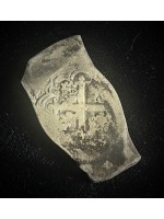 173X PARTIALLY DATED EIGHT REALE FROM THE ROOWSIJK WRECK, MEXICO CITY MINT, PHILLIP V ERA, D Assayer, 26.5 GRAMS, #AC8899