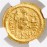 Byzantine Empire, AV Solidus, Justin II, 565-578 AD, Constantinople Mint, NGC MS, Strike 5/5, 