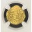 1715 Spanish Plate Fleet Shipwreck Gold Doubloon, Dated 1704, Colombia, 2 Gold Escudo, Full Weight 6.74 grams, Top Grade NGC-MS 63. #6861871-002