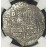 Atocha Shipwreck 8 Reale Silver Coin, Grade 2, Weight 18.30 grams, Origin-Extra, Extremely Rare (1618) Potosi, PAL, Bolivia. #85A-104509