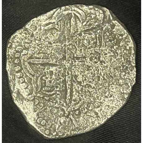 Atocha 8 Reale, Grade 2, Assayer NV, Potosi, 22.2 grams