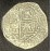 Atocha 2 Reale Silver Coin, Mint-P, Potosi, Assayer-Q, Full Weight 6.40 grams, Grade 1, Rare origin - Extra. #85A-221063