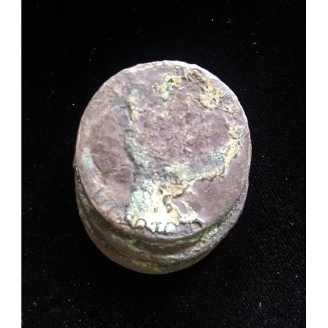 El Cazador Shipwreck Treasure 8 Reale 3-Coin Clump, Weight 65.8 grams of Mexican Silver - Ex-Boyd Collection