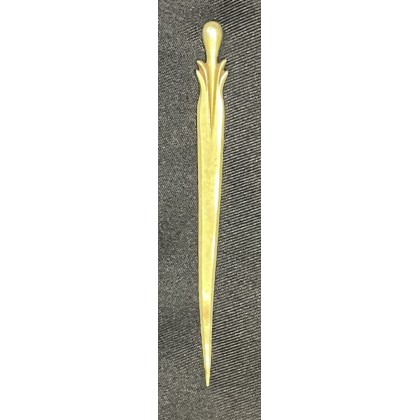 Toothpick and Ear Spoon - Rare & Ornate 2.8 grams 22k gold Grade-VF Most likely shipwreck artifact 1650-1750. #GP23-231751