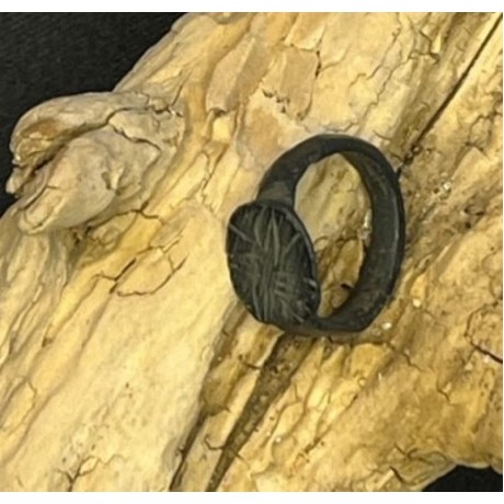 Genuine 1715 Shipwreck Fleet Historical Artifact Bronze Ring #MM-1715-2053