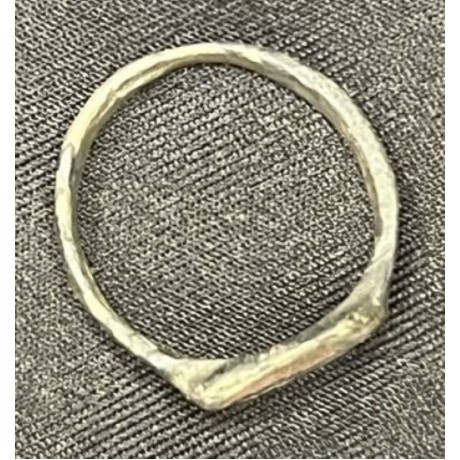 Genuine 1715 Shipwreck Fleet Historical Artifact Bronze Ring #MM-1715-2057