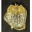 SOLD!!  1715 Spanish Plate Fleet, Two Reale Silver Coin, Mint-P "Potosi", Assayer-"Y", 2x's Dated 1707, Grade 1, Full weight 6.1 grams #SC23-1715-Vampire Bat