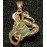 1715 Fleet Emerald in 14K Gold Octopus Setting. 1715-270