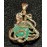 1715 Fleet Emerald in 14K Gold Octopus Setting. 1715-350B