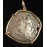 Rare Pirate Wreck of the Consolacion Silver Eight Reale Coin Pendant Dated 1671 in 14K Gold Bezel. 20-6319