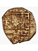 Atocha Type Two Escudo Coin Minted in Spain during the reign of Phillip III, 1598-1621. 22-347