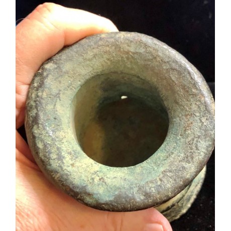 Large bronze signal cannon. 1650-1750. Artifact # Cannon6