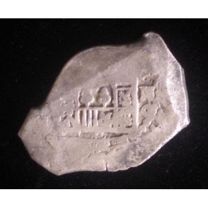 EXTREMELY RARE Rooswijk Shipwreck of 1739, dated 1725 Mexico City, Mexico, cob 8 reales , Coin # SC27-361